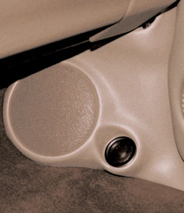 Q Logic Q Forms Kick Panel Enclosures 97-99 Dodge Dakota